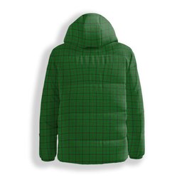 ScotsTee Shop Scottish Don (Tribe-of-Mar) Crest Tartan Down Jacket Winter White Duck Down Plaid
