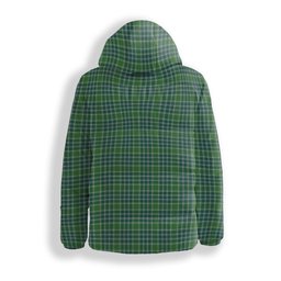 ScotsTee Shop Scottish Donald Lord of the Isles Hunting Ancient Crest Tartan Down Jacket Winter White Duck Down Plaid
