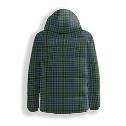 ScotsTee Shop Scottish Campbell of Argyll 1815 Ancient 2 Crest Tartan Down Jacket Winter White Duck Down Plaid
