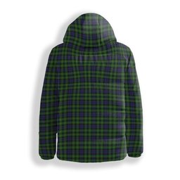 ScotsTee Shop Scottish Campbell of Breadalbane 2 Crest Tartan Down Jacket Winter White Duck Down Plaid