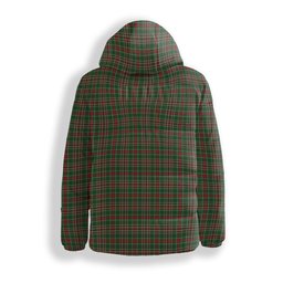 ScotsTee Shop Scottish Gayre Bodyguard 2 Crest Tartan Down Jacket Winter White Duck Down Plaid