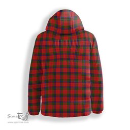 ScotsTee Shop Scottish McNeacail of Scorrybreac Crest Tartan Down Jacket Winter White Duck Down Plaid