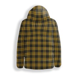 ScotsTee Shop Scottish McLeod Crest Tartan Down Jacket Winter White Duck Down Plaid