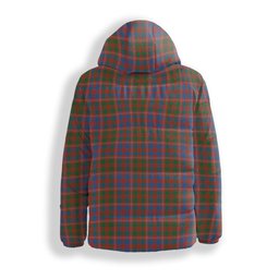ScotsTee Shop Scottish MacColl Hunting Ancient Crest Tartan Down Jacket Winter White Duck Down Plaid