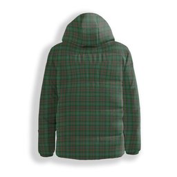 ScotsTee Shop Scottish Ralston USA Crest Tartan Down Jacket Winter White Duck Down Plaid