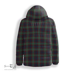 ScotsTee Shop Scottish McNeacail Hunting Modern Crest Tartan Down Jacket Winter White Duck Down Plaid