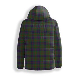 ScotsTee Shop Scottish Stewart of Appin Hunting Crest Tartan Down Jacket Winter White Duck Down Plaid