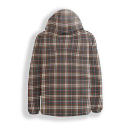ScotsTee Shop Scottish McFarlane Dress Ancient Crest Tartan Down Jacket Winter White Duck Down Plaid
