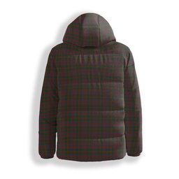 ScotsTee Shop Scottish Matheson Hunting STS incomplete sett Crest Tartan Down Jacket Winter White Duck Down Plaid