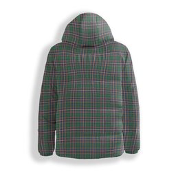 ScotsTee Shop Scottish McFarlane Hunting Ancient Crest Tartan Down Jacket Winter White Duck Down Plaid