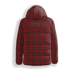 ScotsTee Shop Scottish Stewart of Rothesay 1 Crest Tartan Down Jacket Winter White Duck Down Plaid