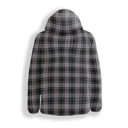 ScotsTee Shop Scottish Moffat Ancient Crest Tartan Down Jacket Winter White Duck Down Plaid