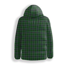ScotsTee Shop Scottish Innes Hunting Crest Tartan Down Jacket Winter White Duck Down Plaid