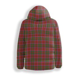 ScotsTee Shop Scottish Shaw of Tordarroch Ancient Crest Tartan Down Jacket Winter White Duck Down Plaid