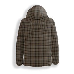 ScotsTee Shop Scottish MacKenzie Hunting Crest Tartan Down Jacket Winter White Duck Down Plaid