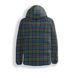 ScotsTee Shop Scottish MacNeacail Hunting Crest Tartan Down Jacket Winter White Duck Down Plaid
