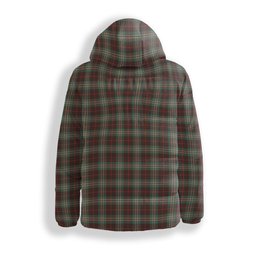 ScotsTee Shop Scottish Scott Brown Ancient Crest Tartan Down Jacket Winter White Duck Down Plaid