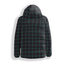 ScotsTee Shop Scottish Rollo Hunting Crest Tartan Down Jacket Winter White Duck Down Plaid