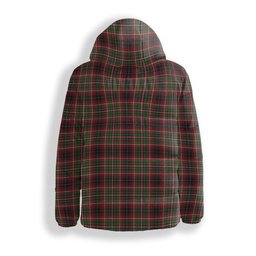 ScotsTee Shop Scottish Innes of Cowie Ancient Crest Tartan Down Jacket Winter White Duck Down Plaid