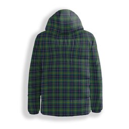 ScotsTee Shop Scottish Turnbull Hunting Modern Clan Crest Tartan Down Jacket Winter White Duck Down Plaid