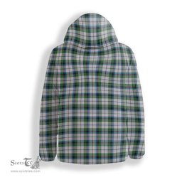 ScotsTee Shop Scottish McNaughton Dress Ancient Crest Tartan Down Jacket Winter White Duck Down Plaid