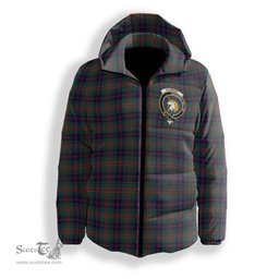 ScotsTee Shop Scottish Stewart of Appin Hunting Modern Clan Crest Tartan Down Jacket Winter White Duck Down Plaid