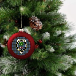 ScotsTee Shop Scottish Anderson Old Makinlay Crest Tartan Christmas Ball Ornament