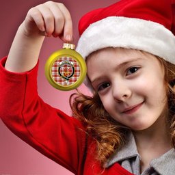 ScotsTee Shop Scottish Cameron Hose Ancient Crest Tartan Christmas Ball Ornament