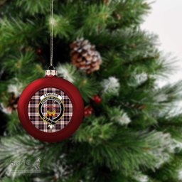 ScotsTee Shop Scottish Cameron of Erracht Dress Modern Crest Tartan Christmas Ball Ornament