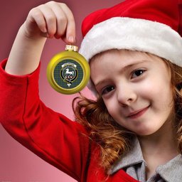 ScotsTee Shop Scottish Cochrane Ancient Crest Tartan Christmas Ball Ornament