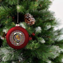 ScotsTee Shop Scottish Gregor Hunting Ancient Crest Tartan Christmas Ball Ornament