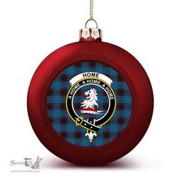 ScotsTee Shop Scottish Home Clans Originaux Crest Tartan Christmas Ball Ornament