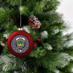 ScotsTee Shop Scottish Gayre Hunting Modern Crest Tartan Christmas Ball Ornament