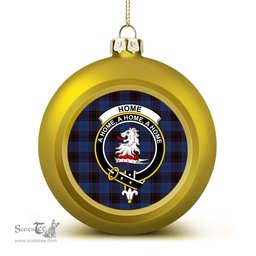 ScotsTee Shop Scottish Home Vestiarium Scoticum Crest Tartan Christmas Ball Ornament