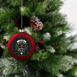 ScotsTee Shop Scottish Forbes Ancient 2 Crest Tartan Christmas Ball Ornament