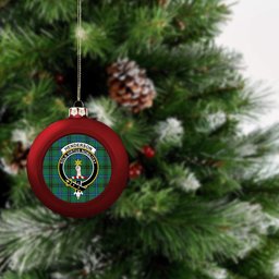 ScotsTee Shop Scottish Henderson Ancient Crest Tartan Christmas Ball Ornament