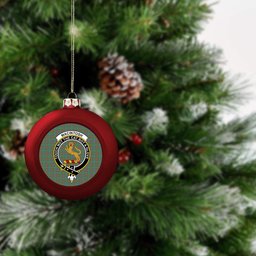 ScotsTee Shop Scottish MacIntosh Hunting Ancient Crest Tartan Christmas Ball Ornament