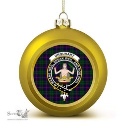 ScotsTee Shop Scottish Urquhart Crest Tartan Christmas Ball Ornament