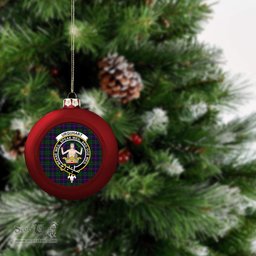 ScotsTee Shop Scottish Urquhart Crest Tartan Christmas Ball Ornament