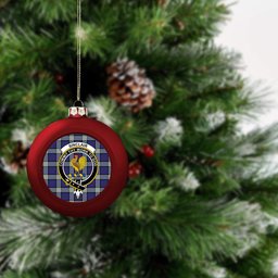 ScotsTee Shop Scottish Sinclair Dress Crest Tartan Christmas Ball Ornament