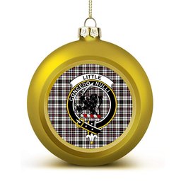 ScotsTee Shop Scottish Little Arisaid Ancient Crest Tartan Christmas Ball Ornament