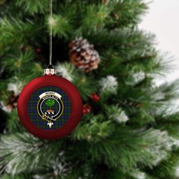 ScotsTee Shop Scottish Mowat Clans Originaux Crest Tartan Christmas Ball Ornament