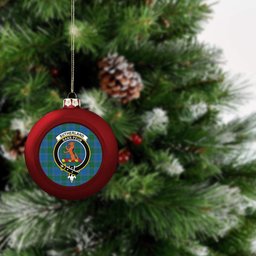 ScotsTee Shop Scottish Sutherland Hunting Ancient Crest Tartan Christmas Ball Ornament