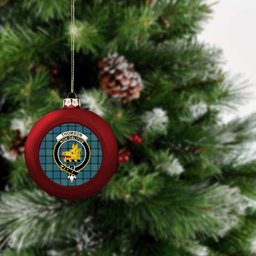 ScotsTee Shop Scottish Thomson Ancient Crest Tartan Christmas Ball Ornament
