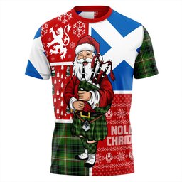 ScotsTee Shop Scottish Campbell Marquis of Lorne Ancient 2 Clan Crest Tartan T-Shirt Scotland Christmas Santa
