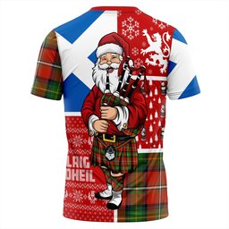 ScotsTee Shop Scottish Boyd Ancient Clan Crest Tartan T-Shirt Scotland Christmas Santa
