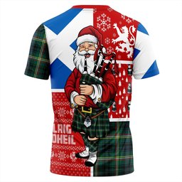 ScotsTee Shop Scottish Campbell Marquis of Lorne Modern 2 Clan Crest Tartan T-Shirt Scotland Christmas Santa