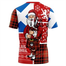 ScotsTee Shop Scottish MacDonald of Ardnamurchan (Donald of Ardnamurchan) Ancient Clan Crest Tartan T-Shirt Scotland Christmas Santa