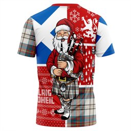 ScotsTee Shop Scottish Walker Dress Ancient Clan Crest Tartan T-Shirt Scotland Christmas Santa
