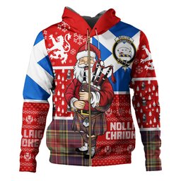 ScotsTee Shop Scottish Beaton Weathered Clan Crest Tartan Hoodie Scotland Christmas Santa